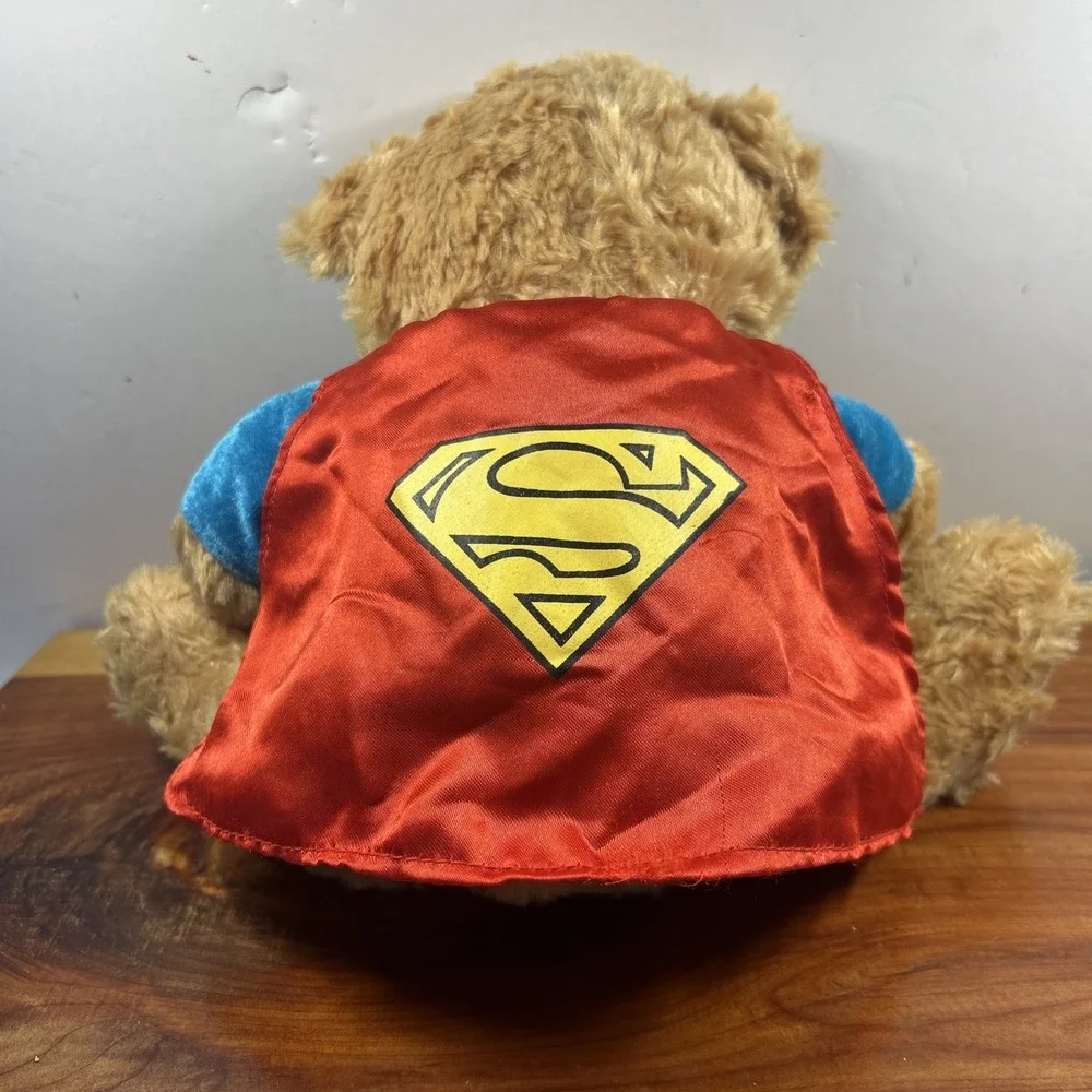 Superman Teddy Bear Plush Brown 16